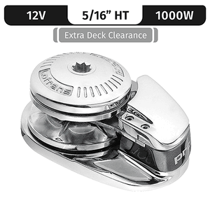 Project 1000/x2, 12vdc, 1000w Low-profile, Long Shaft, 5/16"ht Gypsy - Lw7921lx-5/16