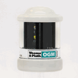 Q All Around LED Navigation Light with Photodiode in White - Q360P-W