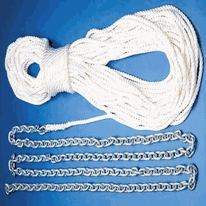 Rode: 150' x 9/16" Rope + 6' x 5/16" HT G4 Chain-SPA-I2H6A