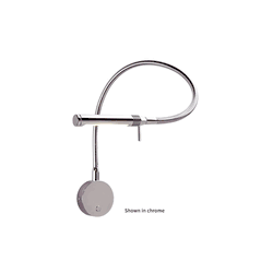 Rugen Marine Reading & Chart LED Flex Light, Matte Chrome, 300mm