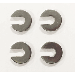 Set Of 4 S/S Slotted Washers For Deck Studs-Thinner Deck