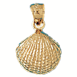 Shell Gold Charm DAZ-1074
