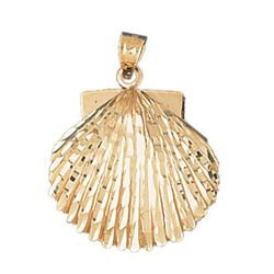 Shell Gold Charm DAZ-201