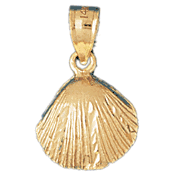 Shell Gold Charm DAZ-202