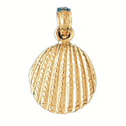Shell Gold Charm DAZ-206
