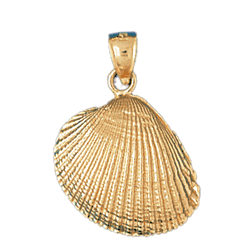 Shell Gold Charm DAZ-207