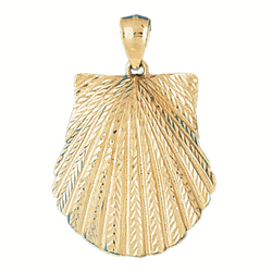 Shell Gold Charm DAZ-209