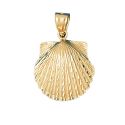 Shell Gold Charm DAZ-210