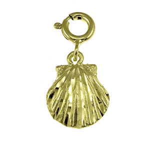 Shell Gold Charm DAZ-213