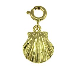 Shell Gold Charm DAZ-213