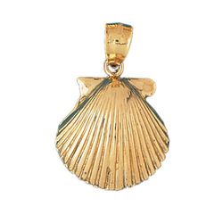 Shell Gold Charm DAZ-214