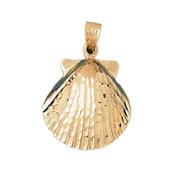 Shell Gold Charm DAZ-215