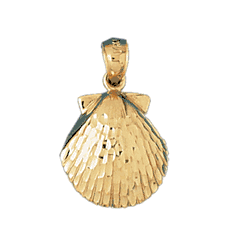 Shell Gold Charm DAZ-216