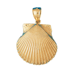 Shell Gold Charm DAZ-217
