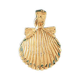 Shell Gold Charm DAZ-221