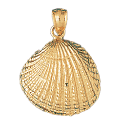 Shell Gold Charm DAZ-223