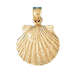 Shell Gold Charm DAZ-224