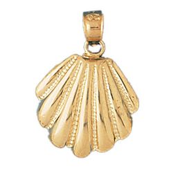 Shell Gold Charm DAZ-227