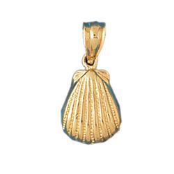 Shell Gold Charm DAZ-228