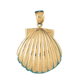 Shell Gold Charm DAZ-230