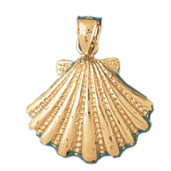 Shell Gold Charm DAZ-231