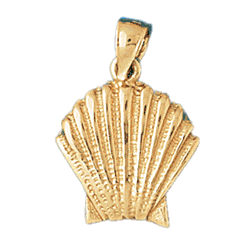 Shell Gold Charm DAZ-232