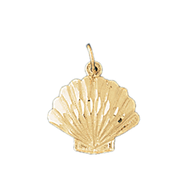 Shell Gold Charm DAZ-233