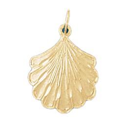 Shell Gold Charm DAZ-237