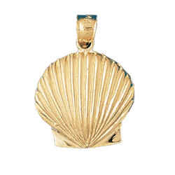Shell Gold Charm DAZ-238