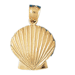 Shell Gold Charm DAZ-239