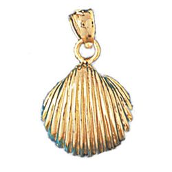 Shell Gold Charm DAZ-245