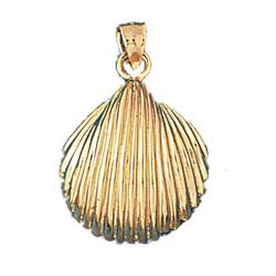 Shell Gold Charm DAZ-247
