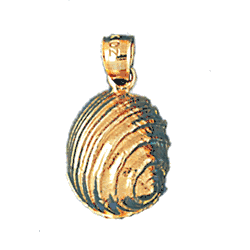Shell Gold Charm DAZ-250