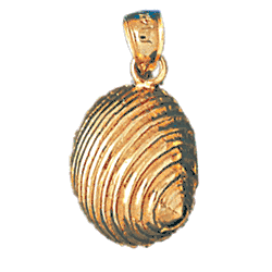 Shell Gold Charm DAZ-251