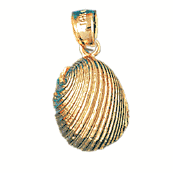 Shell Gold Charm DAZ-252