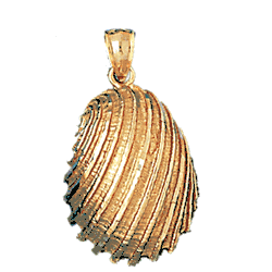Shell Gold Charm DAZ-254