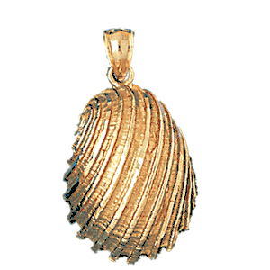 Shell Gold Charm DAZ-254
