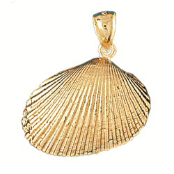 Shell Gold Charm DAZ-255