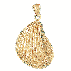 Shell Gold Charm DAZ-260