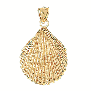 Shell Gold Charm DAZ-262