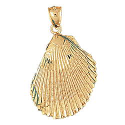 Shell Gold Charm DAZ-263