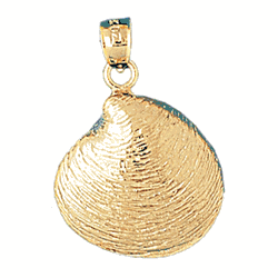 Shell Gold Charm DAZ-266