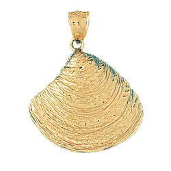 Shell Gold Charm DAZ-269