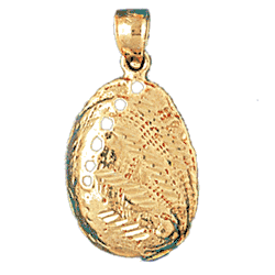 Shell Gold Charm DAZ-271