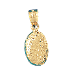 Shell Gold Charm DAZ-272
