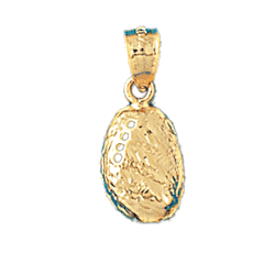 Shell Gold Charm DAZ-273