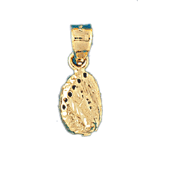 Shell Gold Charm DAZ-274