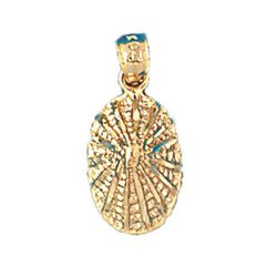 Shell Gold Charm DAZ-276