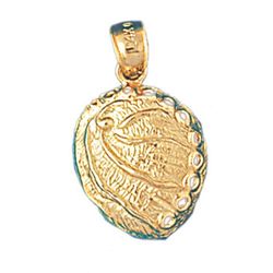 Shell Gold Charm DAZ-277