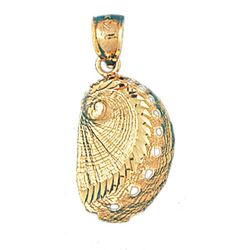 Shell Gold Charm DAZ-279